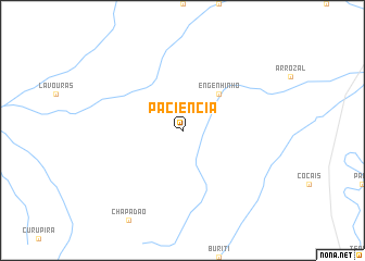 map of Paciência