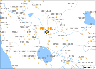 map of Pacifico