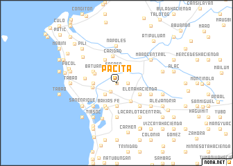 map of Pacita