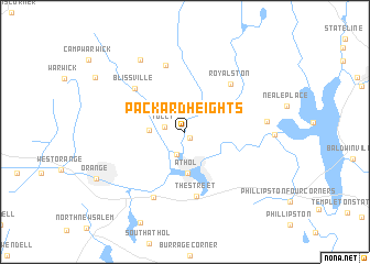 map of Packard Heights