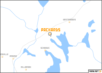 map of Packards