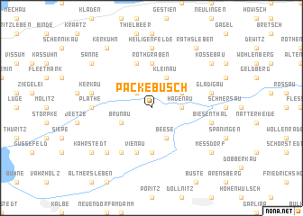 map of Packebusch