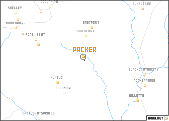 map of Packer