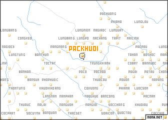 map of Pác Khuổi