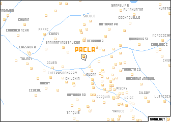 map of Pacla