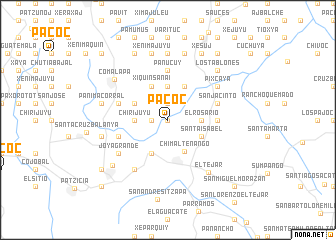 map of Pacoc