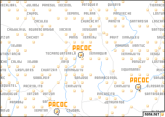 map of Pacoc