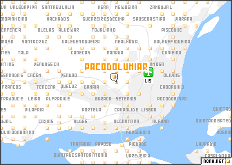 map of Paço do Lumiar