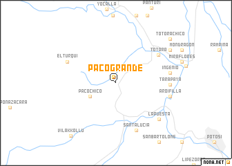 map of Paco Grande