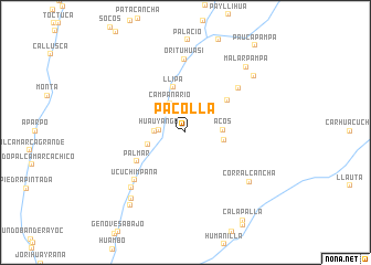 map of Pacolla