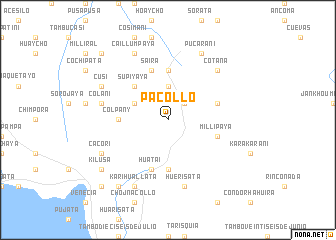 map of Pacollo