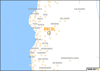 map of Pacol