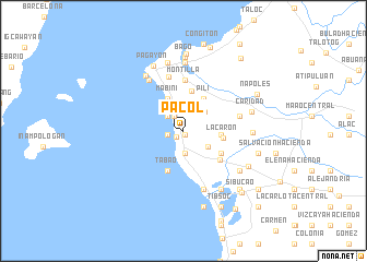 map of Pacol