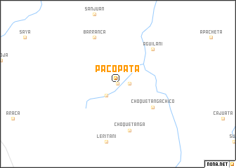 map of Pacopata