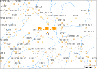 map of Paco Roman