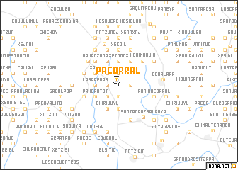 map of Pacorral