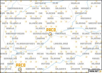 map of Paçô