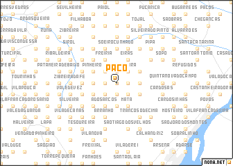 map of Paço