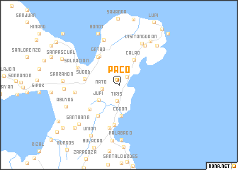 map of Paco