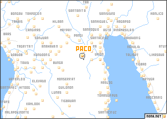 map of Paco