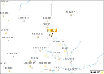 map of Paco