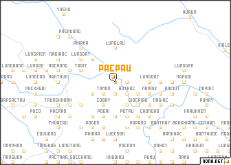 map of Pác Pầu
