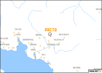 map of Pacto