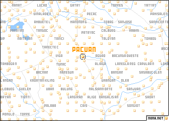 map of Pacuan