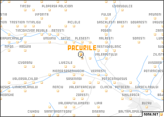 map of Păcurile