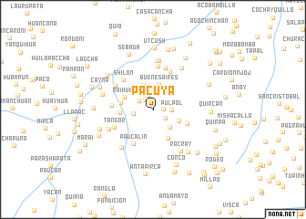 map of Pacuya