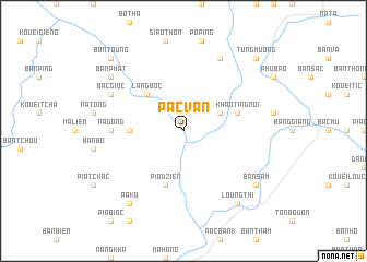 map of Pac Van