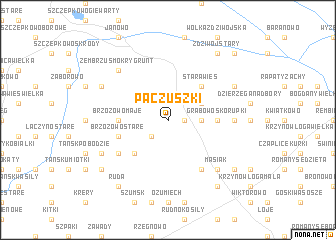 map of Paczuszki