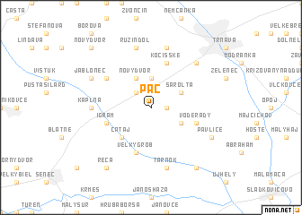 map of Pác