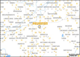 map of Padaanan