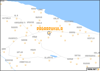 map of Pada-Aruküla