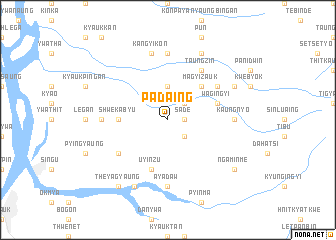 map of Padaing