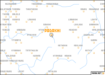 map of Padakhi