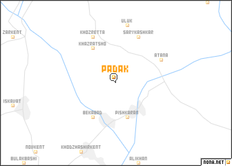 map of Padak