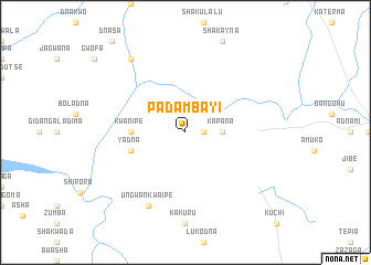 map of Padambayi