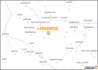 map of Padamrūd