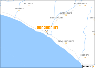 map of Padangguci