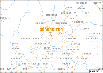 map of Padangitan