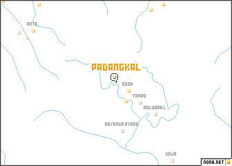 map of Padangkal