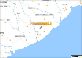 map of Padangngele