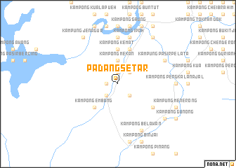 map of Padang Setar