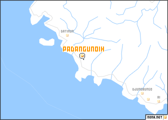 map of Padangunoih