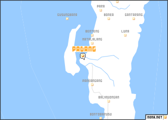 map of Padang