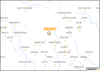 map of Padan