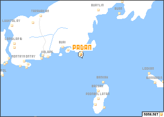 map of Padan