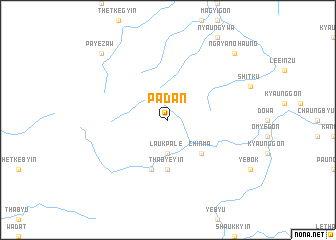 map of Padan